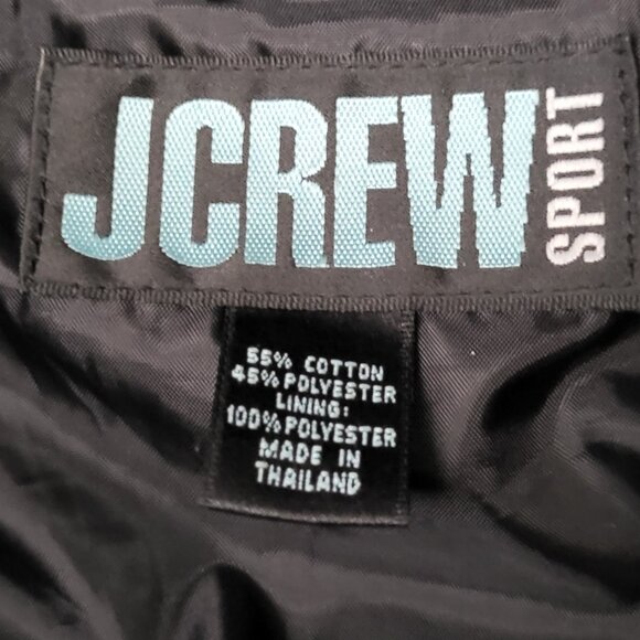 J Crew Sport Waterproof Lightweight All Weather Jacket Quilted hood, Size Large - Picture 4 of 16